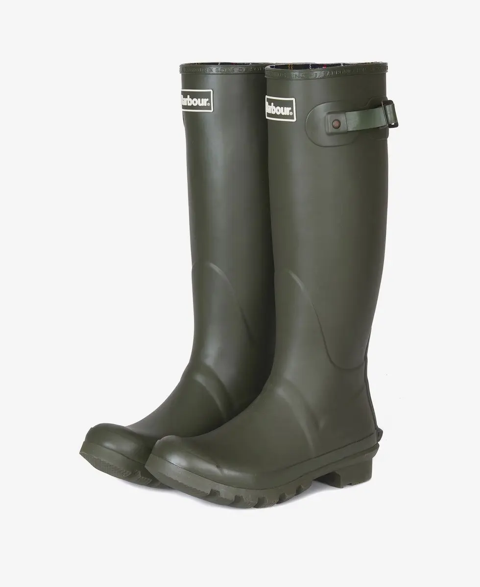 Barbour Bede Wellington Boots LRF0043 OL51 42