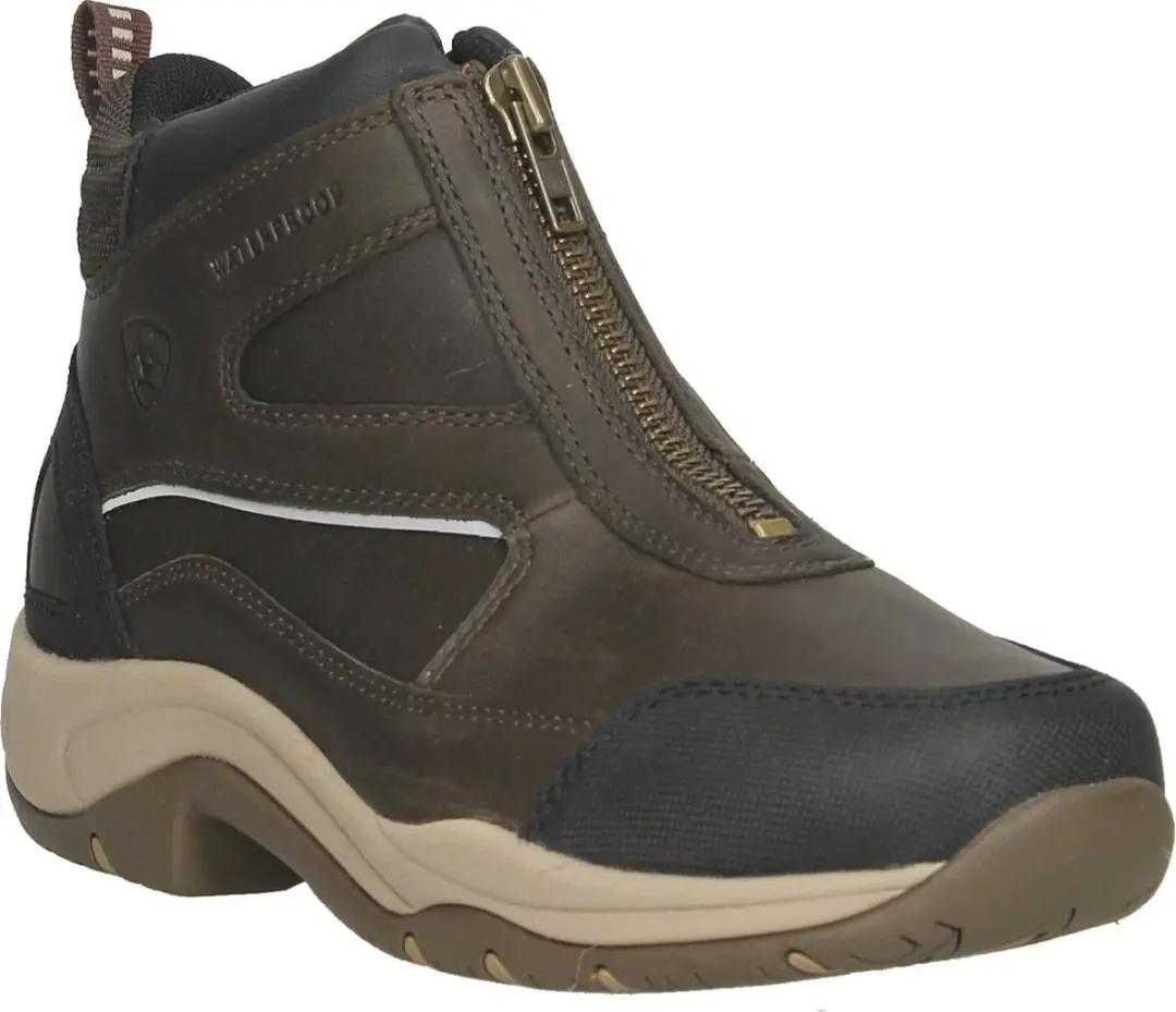 Ariat Telluride Zip H2O Stalschoenen - Donkerbruin - afbeelding 3 van 6
