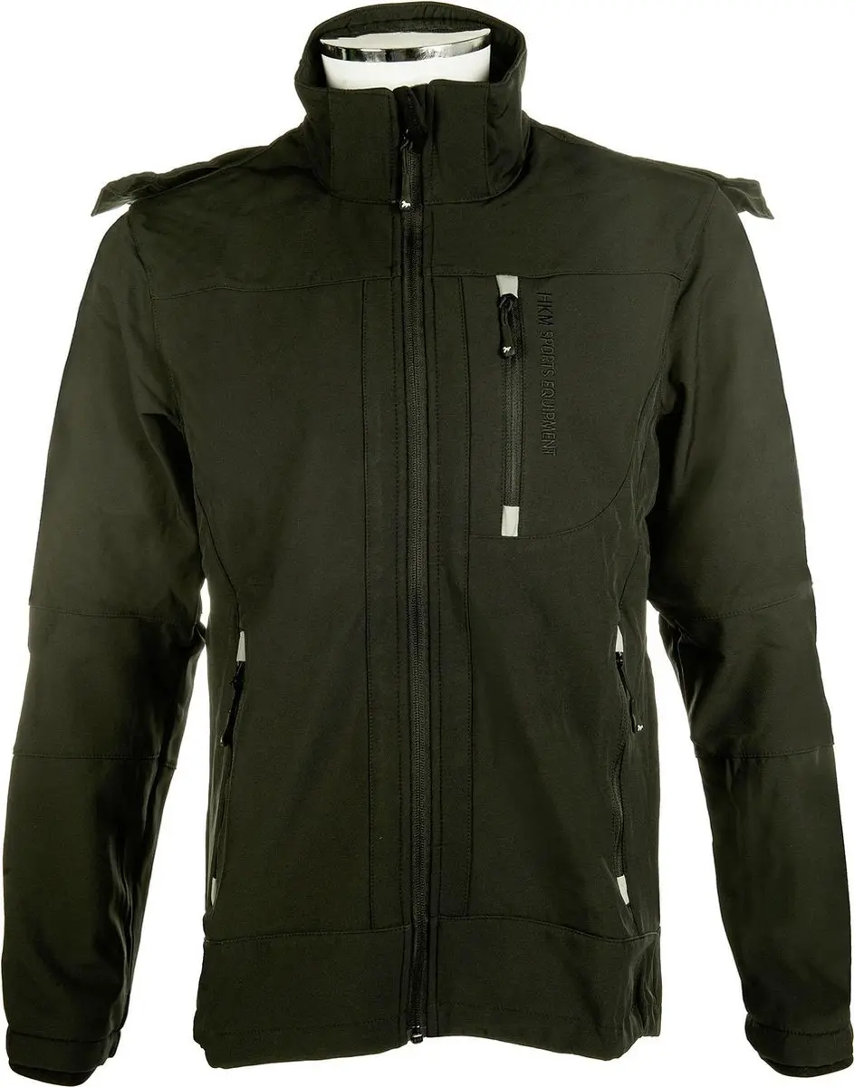 Softshelljack -Sport- Heren zwart XL