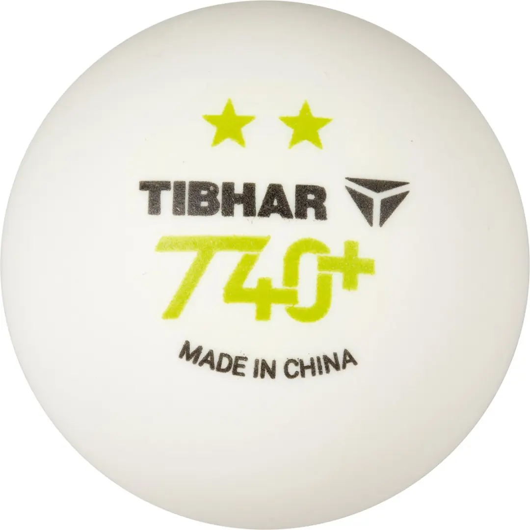 Tibhar Tafeltennisballen 2* Wit - 10 stuks - afbeelding 2 van 2