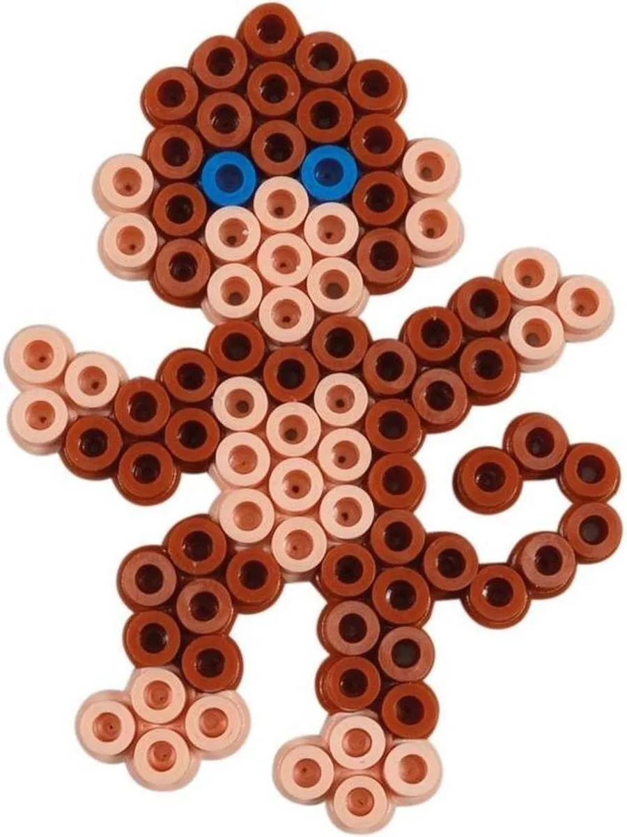 Hama Strijkkralen Dierentuindieren 2000 Stuks - 5 Kleuren - afbeelding 3 van 4