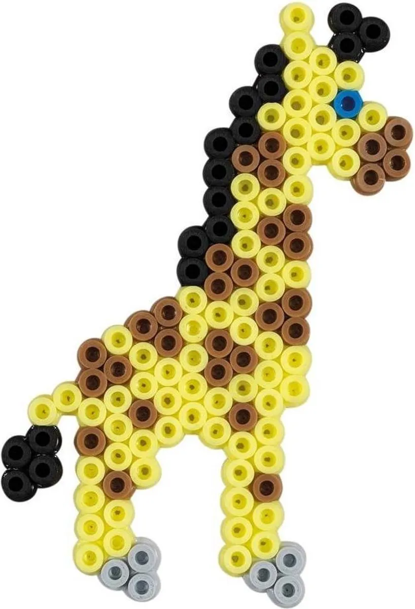 Hama Strijkkralen Dierentuindieren 2000 Stuks - 5 Kleuren - afbeelding 4 van 4
