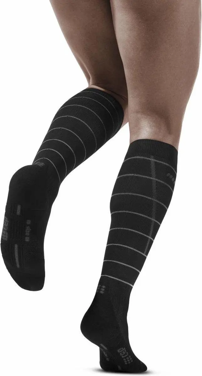 CEP Reflective Compressiekousen Dames - 25-31cm - Zwart - afbeelding 3 van 4