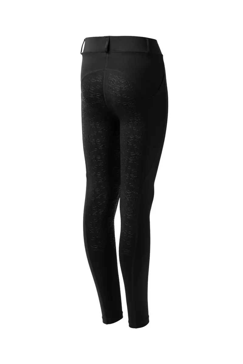 Horze Dea kinder fullseat rijlegging , jet black, 158-164