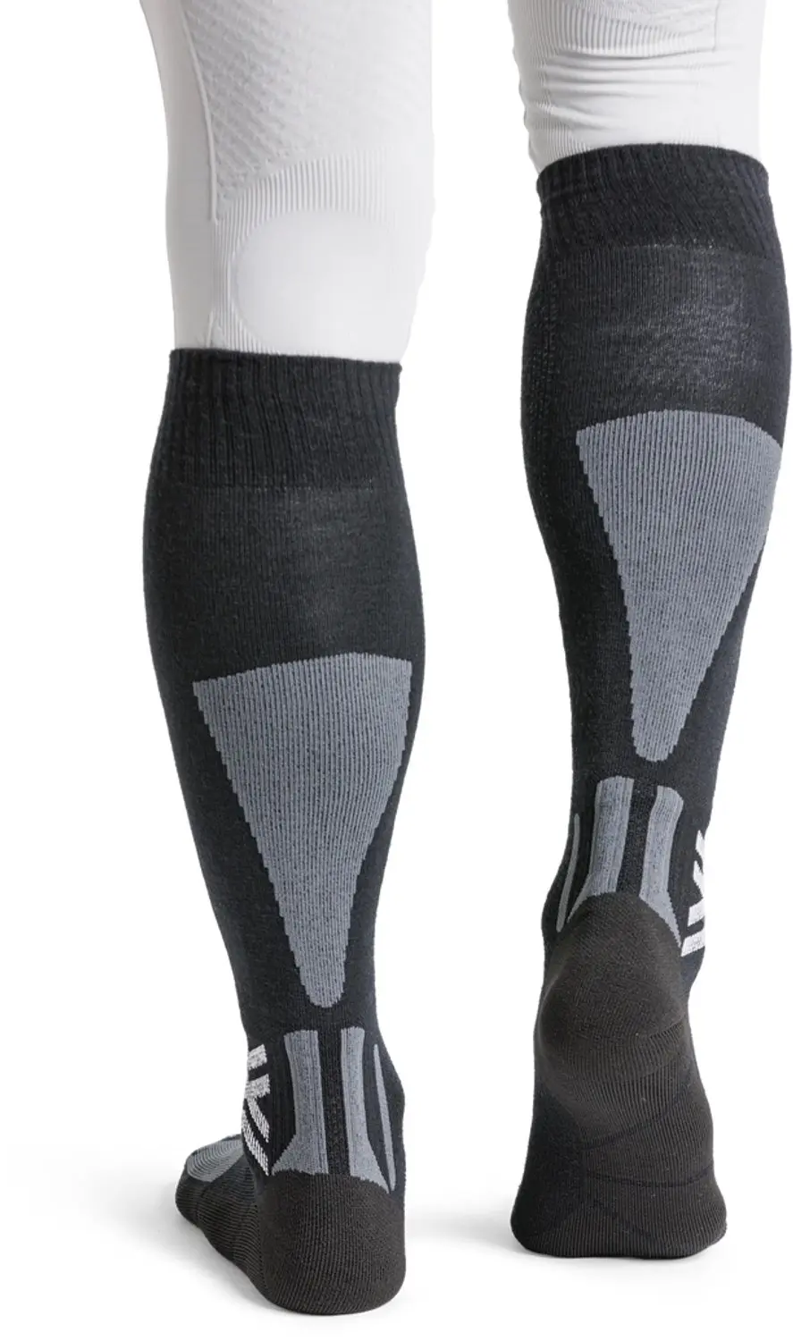 X-Socks Ski Discover Merino OTC Skisokken Zwart/Grijs 39-41