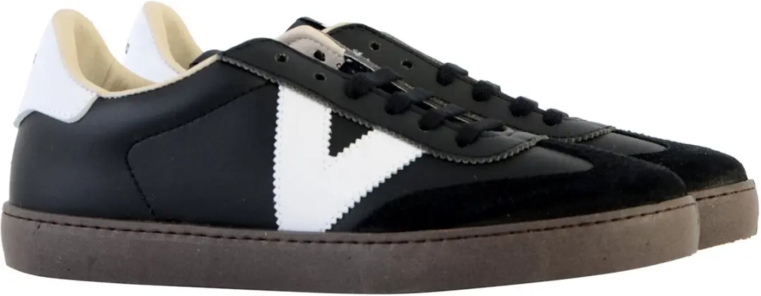 Victoria Berlin Ciclista Leren Sportschoenen - Zwart - afbeelding 6 van 6