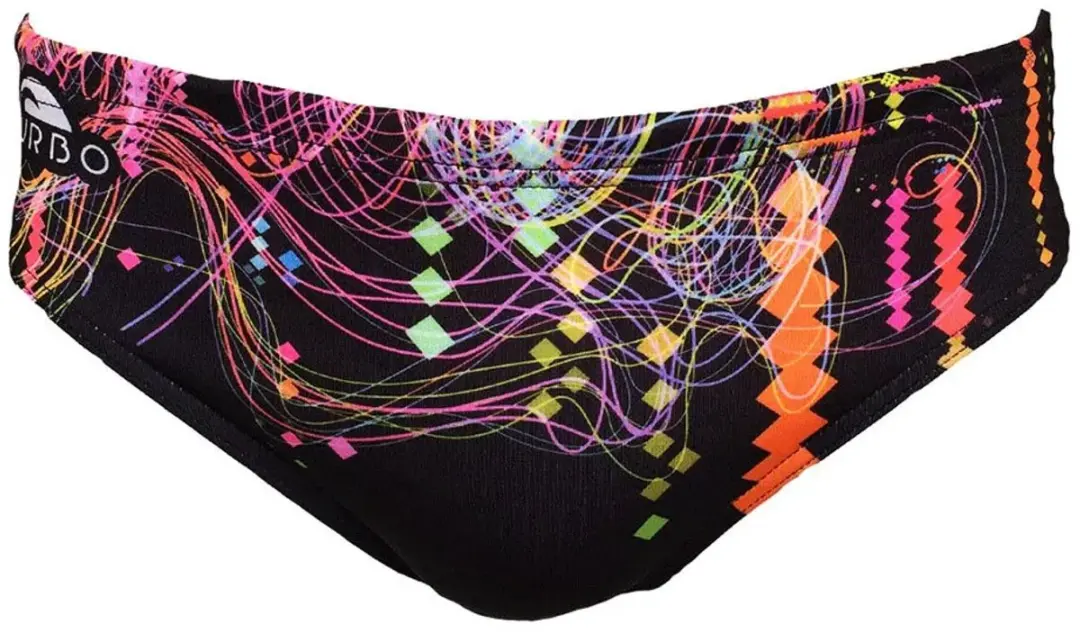 Turbo Technic Zwemslip Veelkleurig 3XL Man