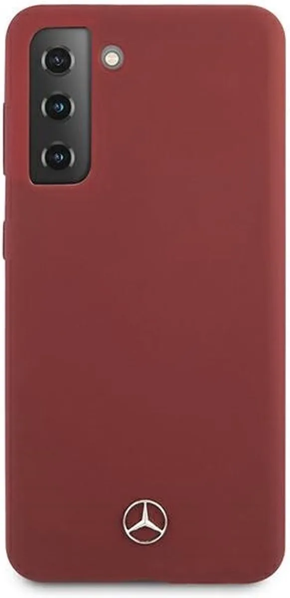 Mercedes S21 Silicone Line MEHCS21SSILRE Hoesje - Rood