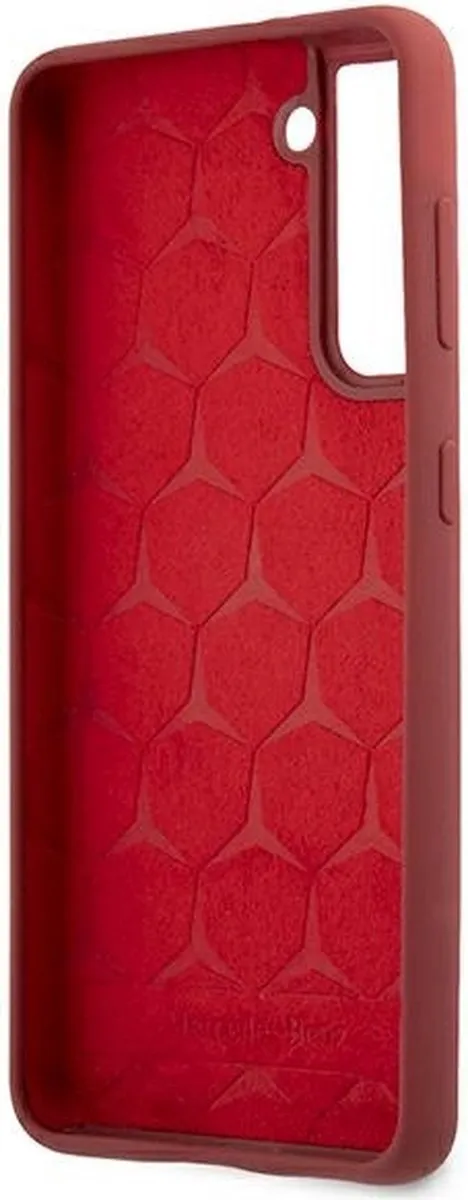 Mercedes S21 Silicone Line MEHCS21SSILRE Hoesje - Rood