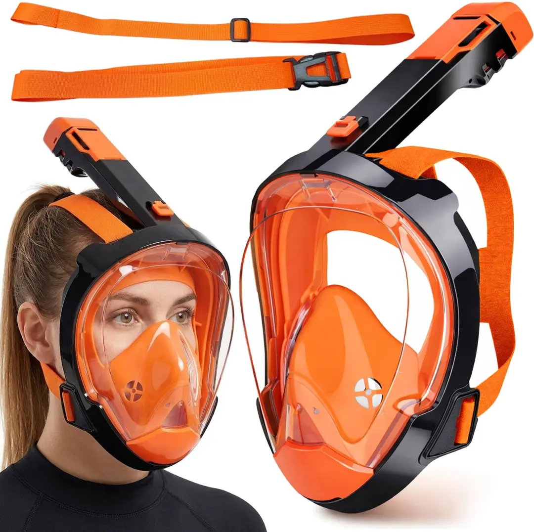 Volledig gezichtsmasker snorkel L/XL