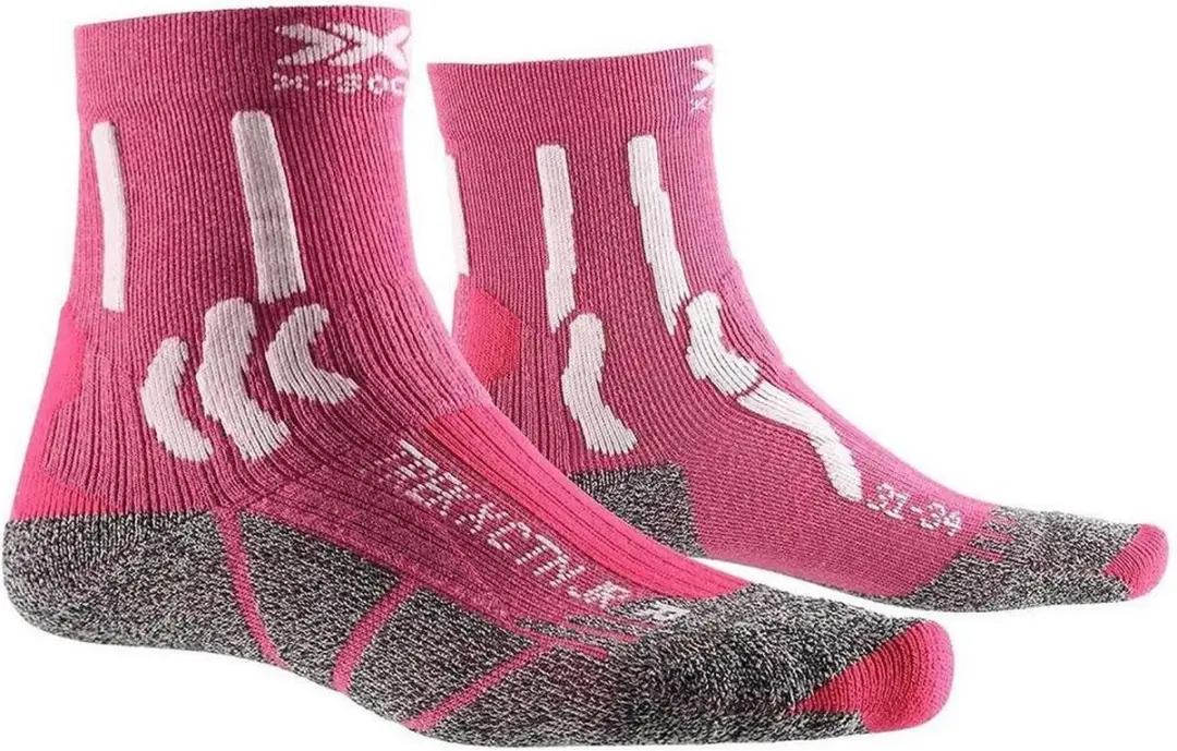 X-socks Wandelsokken Trex X Junior Katoen Roze Maat 35/38
