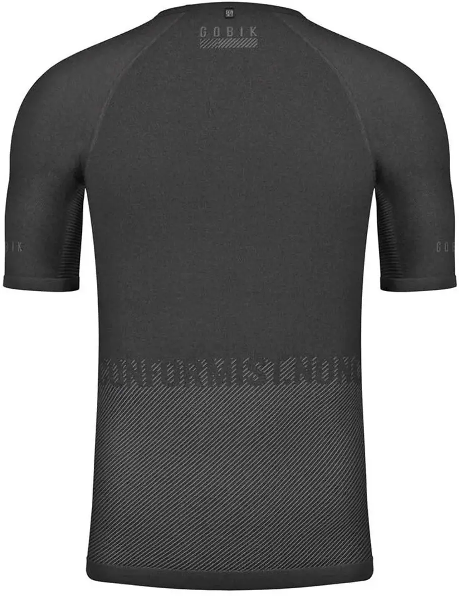 Gobik Limber Skin Heren Ondershirt Korte Mouw - Basalt - XS/S - afbeelding 3 van 5