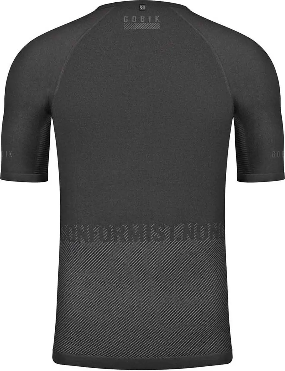 Gobik Limber Skin Heren Ondershirt Korte Mouw - Basalt - XS/S - afbeelding 2 van 5