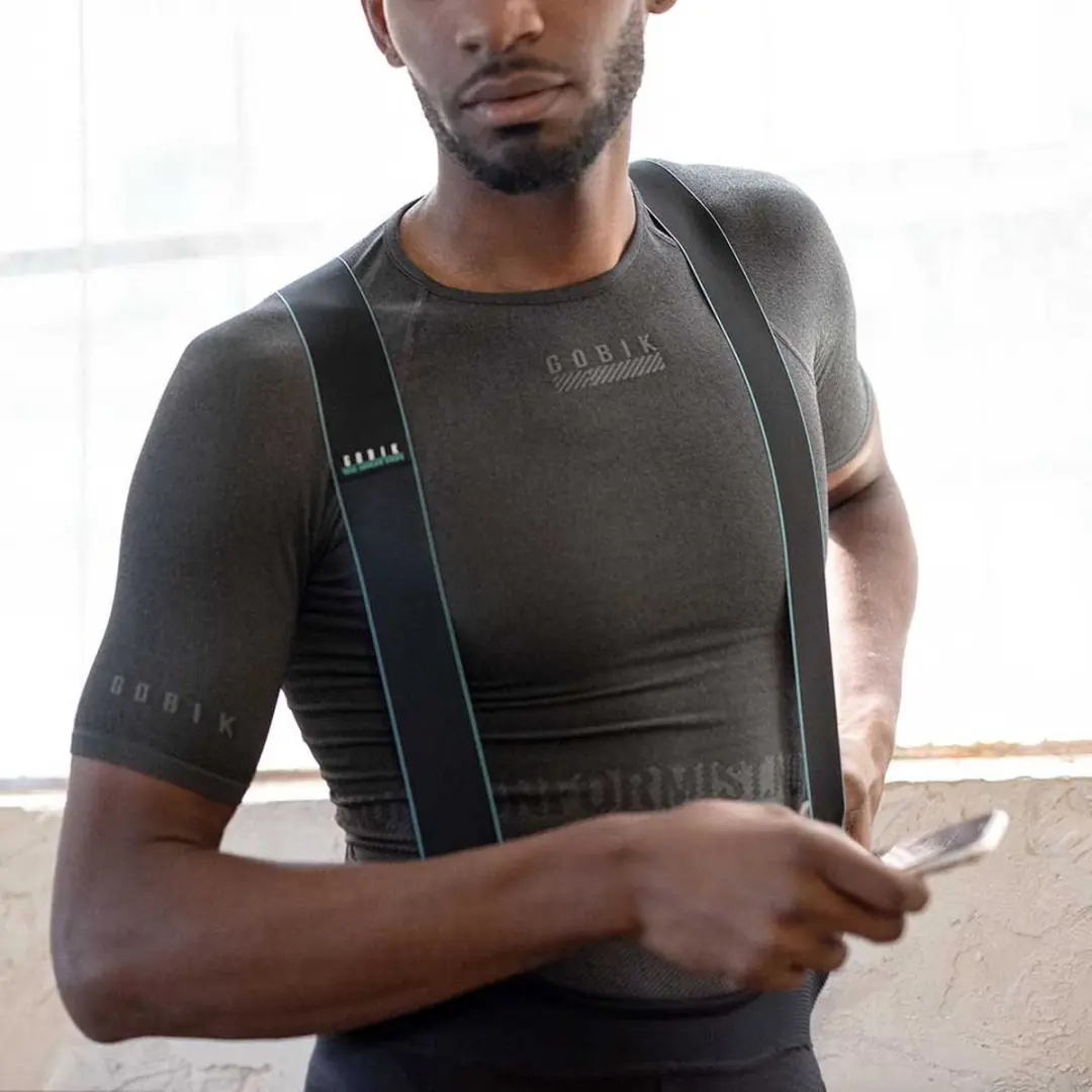Gobik Limber Skin Heren Ondershirt Korte Mouw - Basalt - XS/S - afbeelding 5 van 5