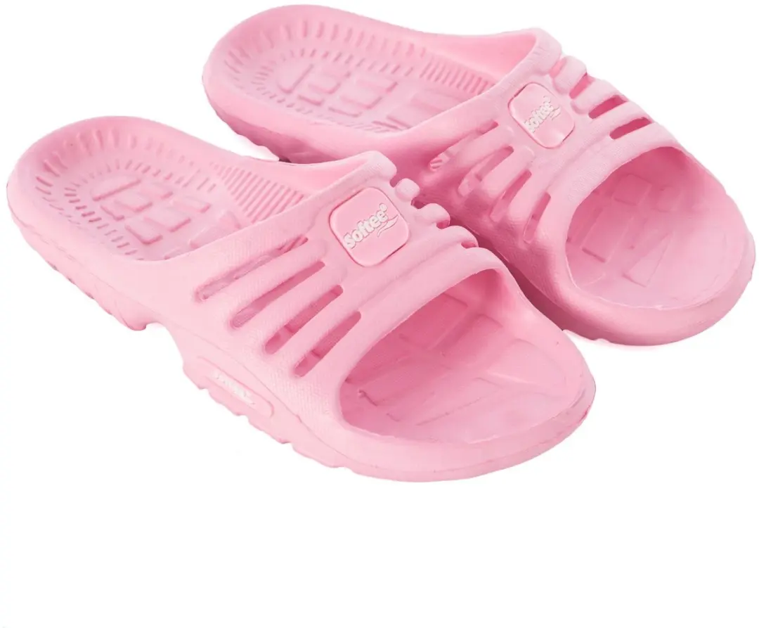 Doos 12 Paar Pantoffels Model Evy Rosa