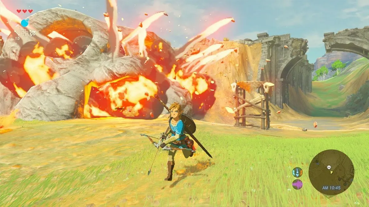 Nintendo The Legend of Zelda Breath of the Wild Wii U - afbeelding 6 van 6
