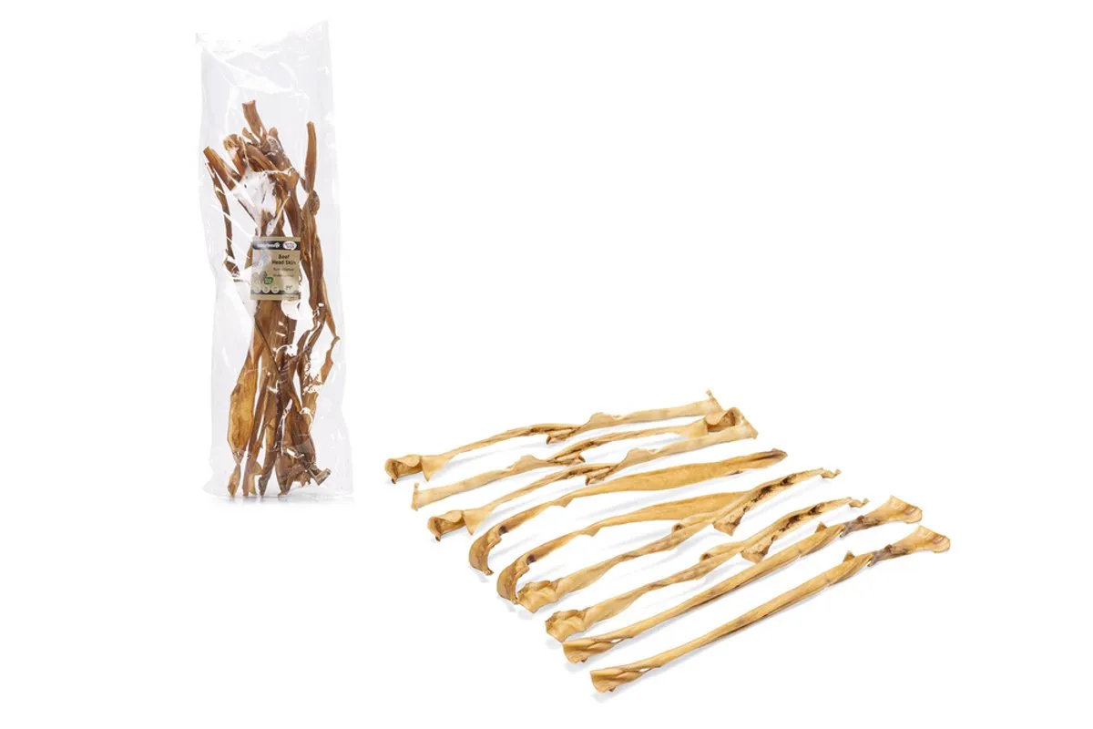 Beeztees Runderkophuid Hondensnack