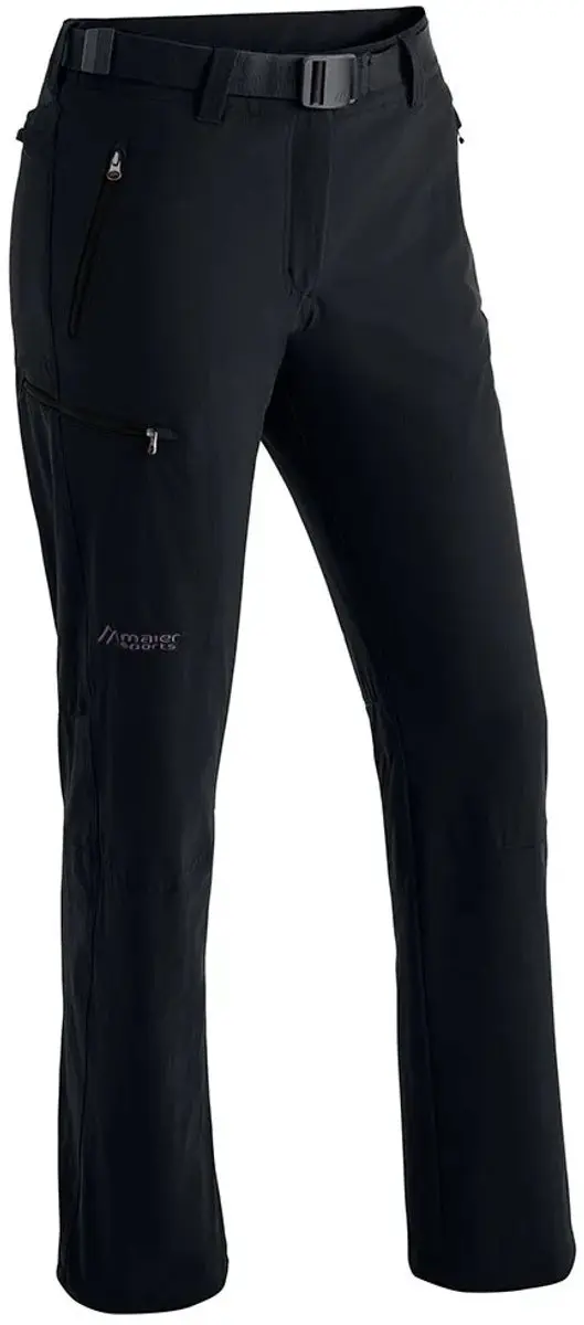 Maier Sports Rechberg lange broek Dames kort zwart Maat 44-kort - afbeelding 6 van 6