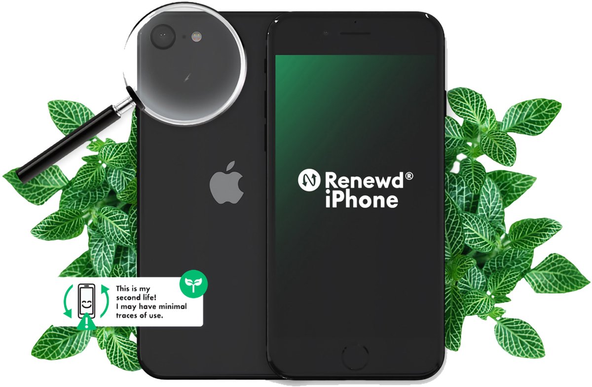 Apple iPhone SE (2020) - 64GB - Zwart