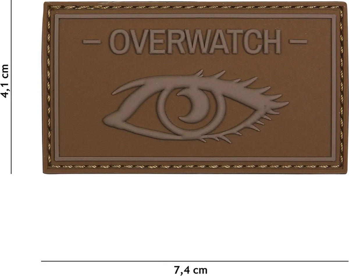101 Inc Embleem 3D PVC Overwatch Coyote 19033