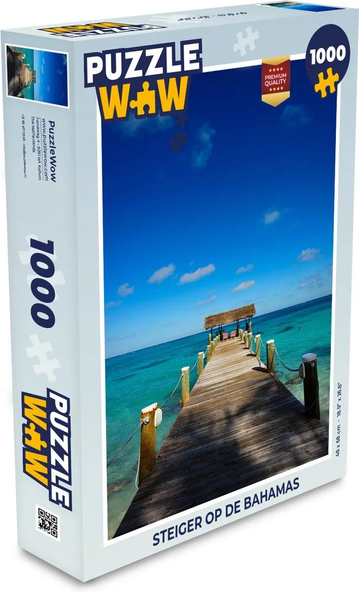 PuzzleWow Bahamas Legpuzzel 1000 Stuks