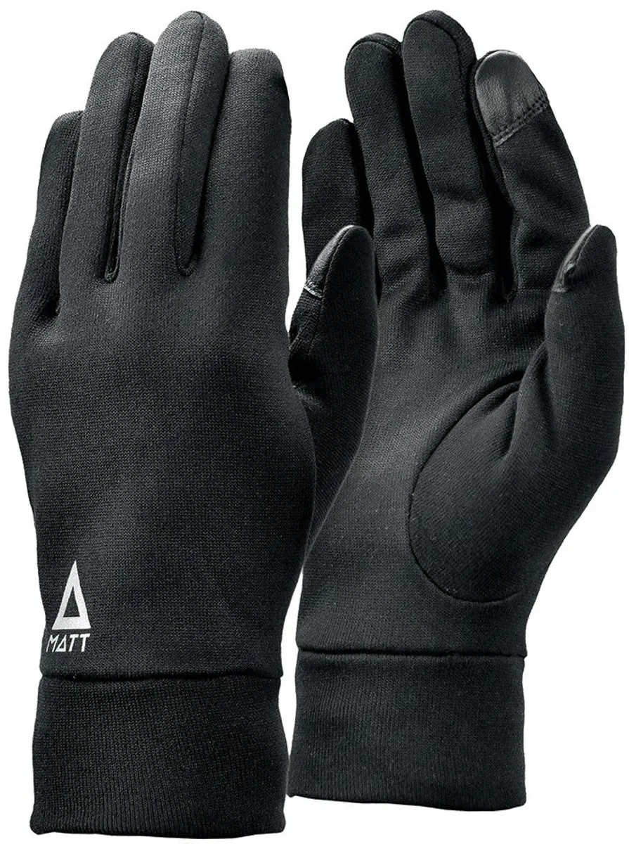 Matt Warmstrech Handschoenen Zwart 2XL