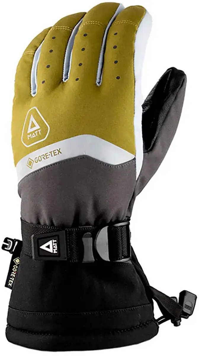 Matt Perform Gore-Tex Skihandschoenen - Khaki - M - afbeelding 4 van 4