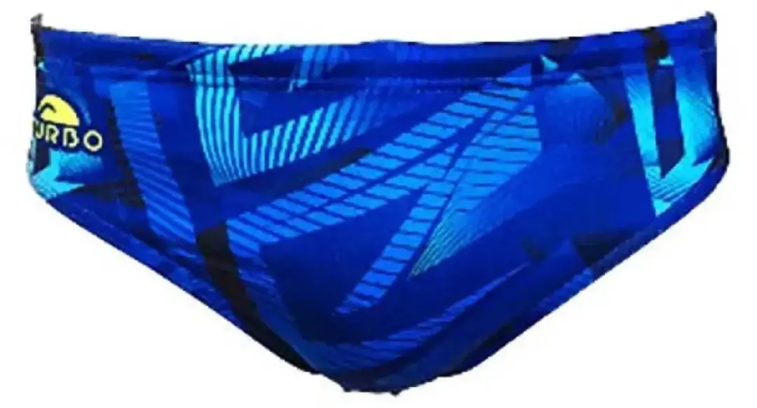 Turbo Spiral Zwemslip Blauw XL Man - afbeelding 4 van 4