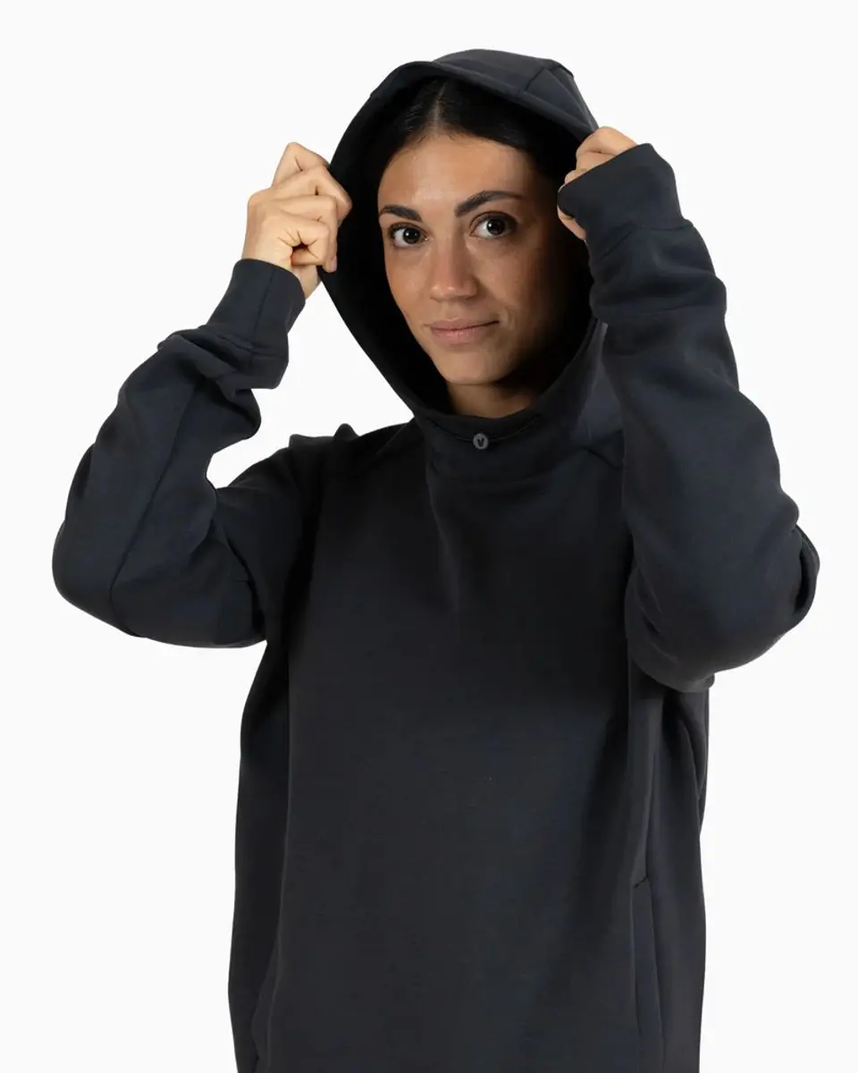 Velites Holo Unisex Sporthoodie voor CrossFit & Fitness – Black – S