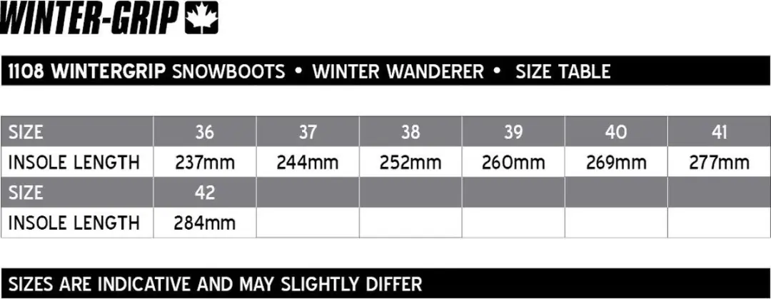 Winter-grip Winter Wanderer - Snowboots Senior - Dames - Bruin - Maat 37 - afbeelding 4 van 5
