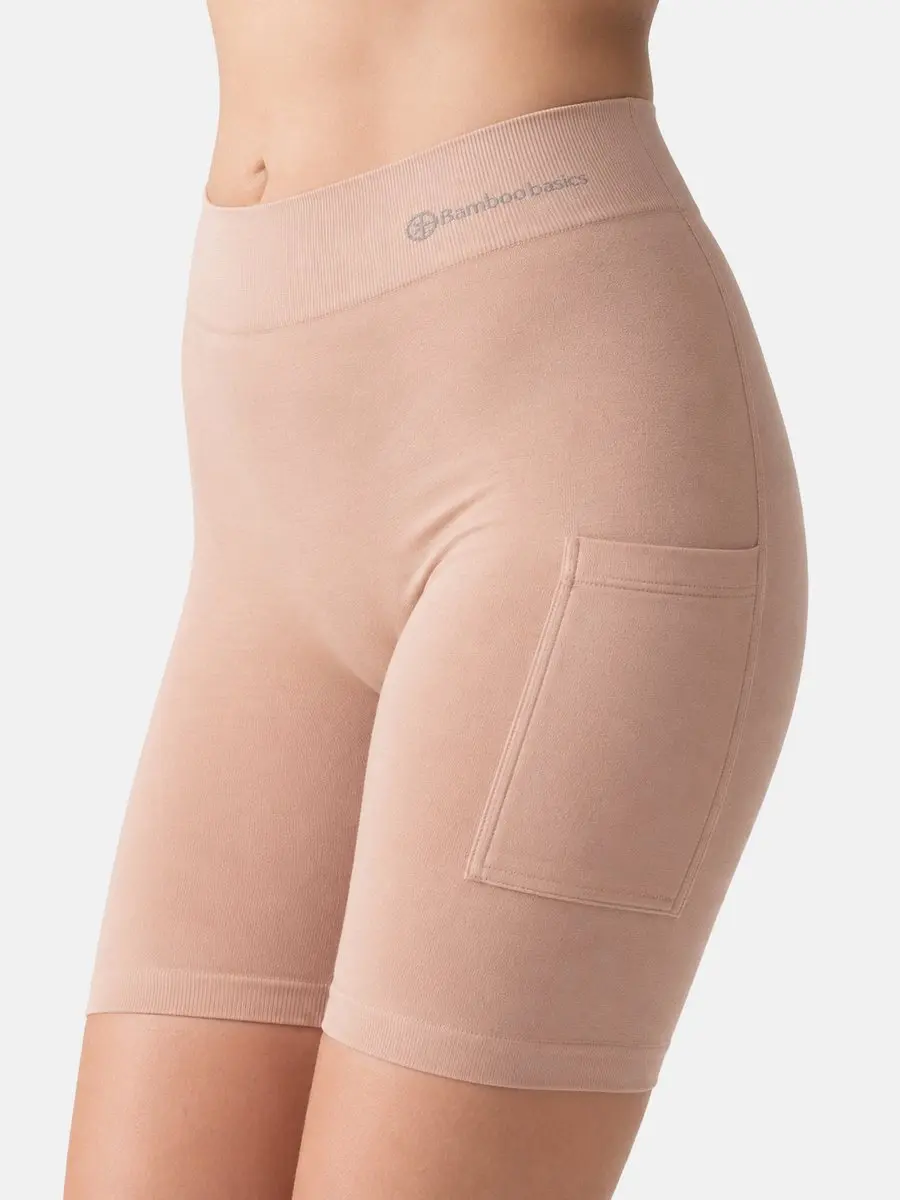 Comfortabel & Zijdezacht Bamboo Basics Bikershort Ashley met zakje