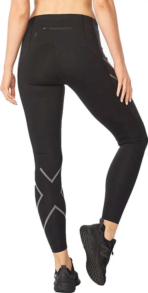 2XU Ignition Shield Compression Tights Dames - Zwart - afbeelding 2 van 6