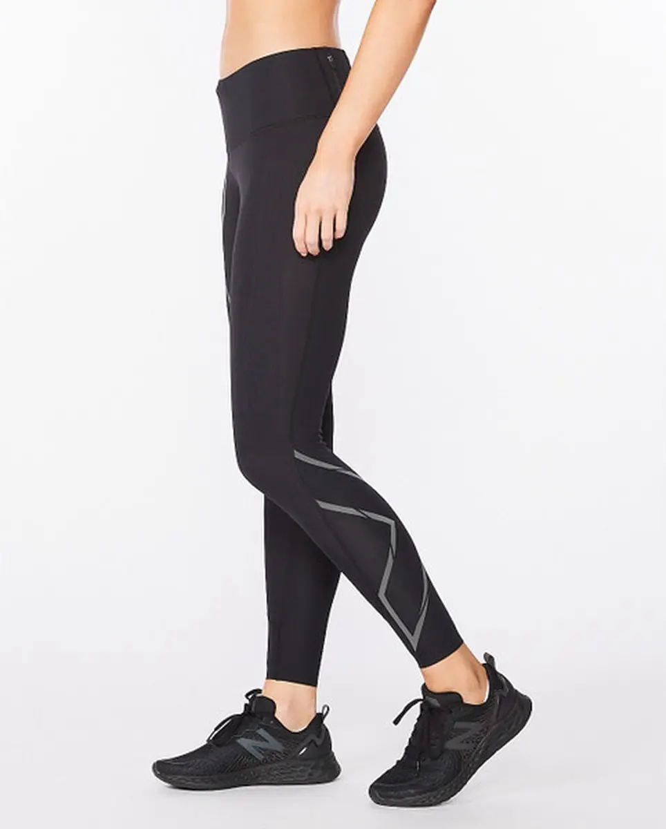 2XU Light Speed Dames Legging - Medium Compressie - Zwart - afbeelding 5 van 6