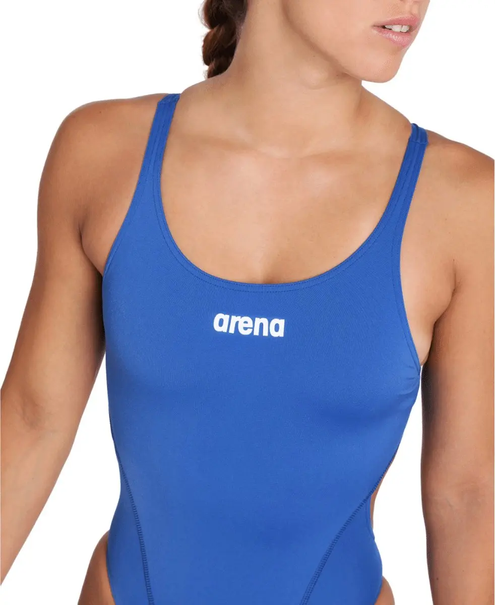 Arena Swim Tech Solid Badpak Dames - Blauw - afbeelding 4 van 6