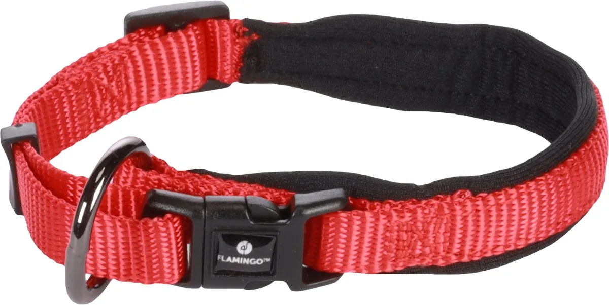 Flamingo Abbi Halsband Rood