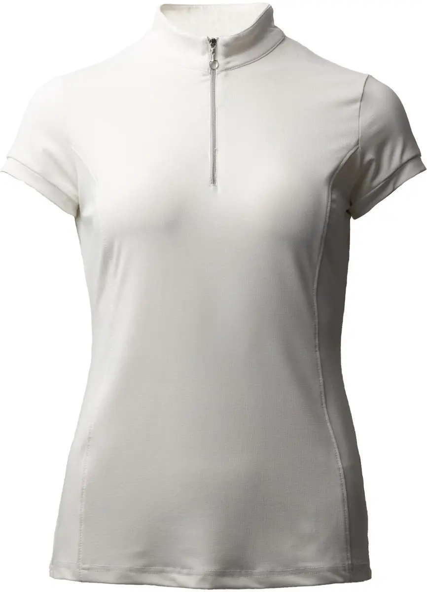 Horze Mina dames trainingsshirt , White, 36