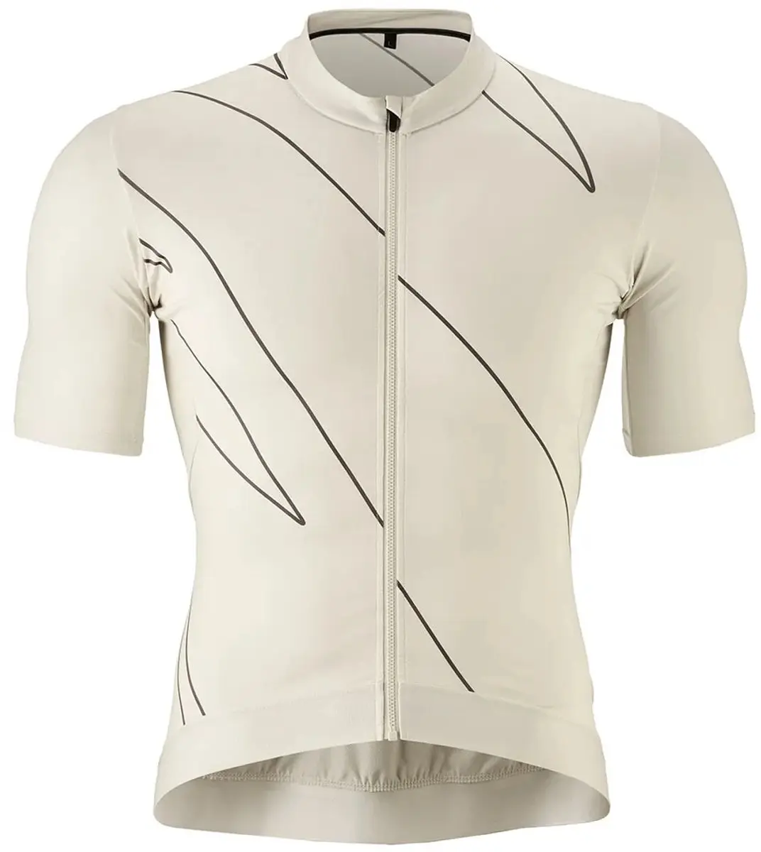 Gonso Road Print Korte Mouw Wielertrui Beige S Man
