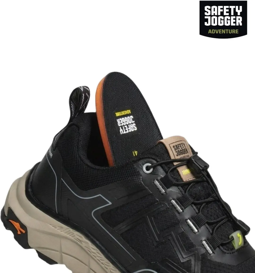 Safety Jogger Caracas Wandelschoenen Heren - Zwart - 43 - afbeelding 4 van 6
