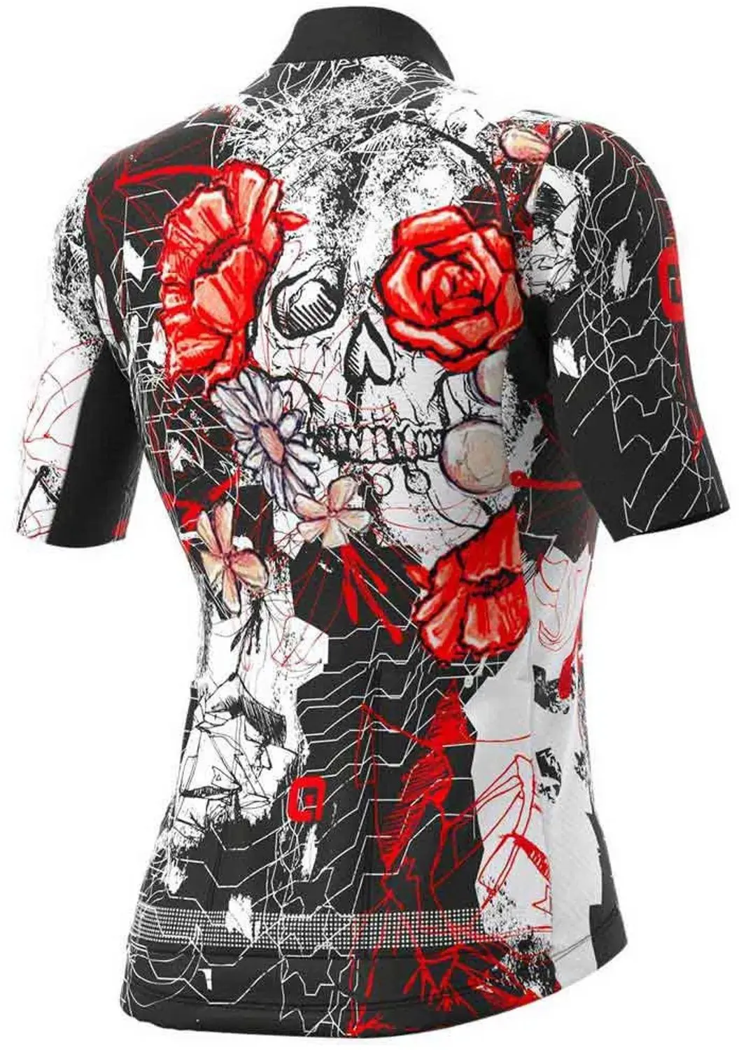 Alé PRR Skull Wielertrui Korte Mouw Dames - M - afbeelding 3 van 6