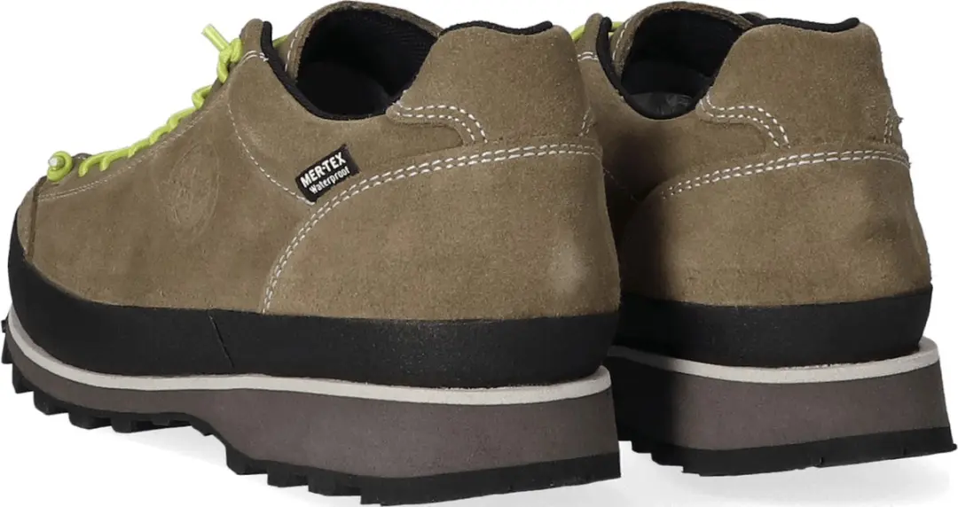 Lomer Bio Naturale Low MTX Wandelschoenen - Truffle/Lime - 42 - afbeelding 3 van 6