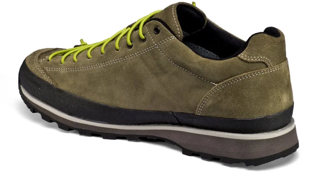 Lomer Bio Naturale Low MTX Wandelschoenen - Truffle/Lime - 42 - afbeelding 4 van 6