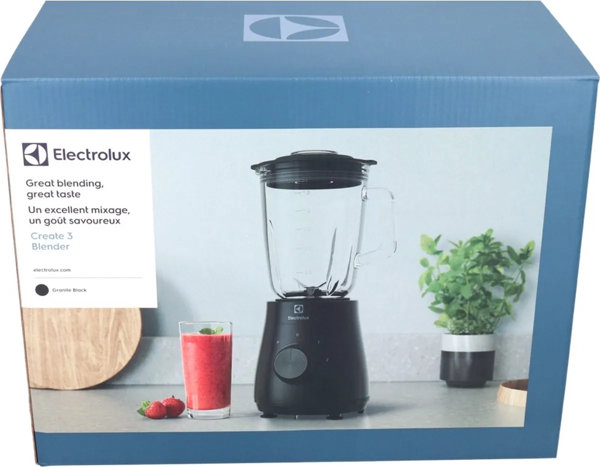 Electrolux E3TB1-4GG Blender 500W - Grijs