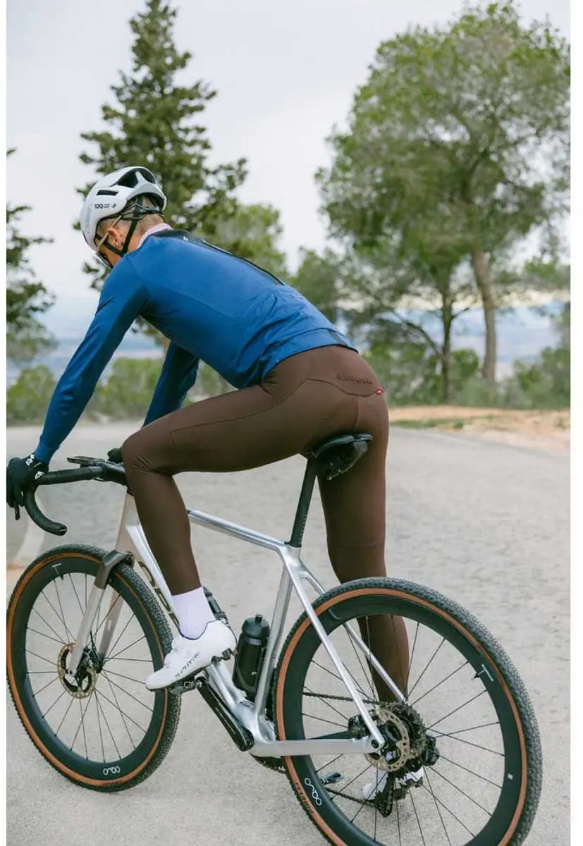 Etxeondo Orhi Thermo Fietsbroek - Bruin - L - afbeelding 4 van 6