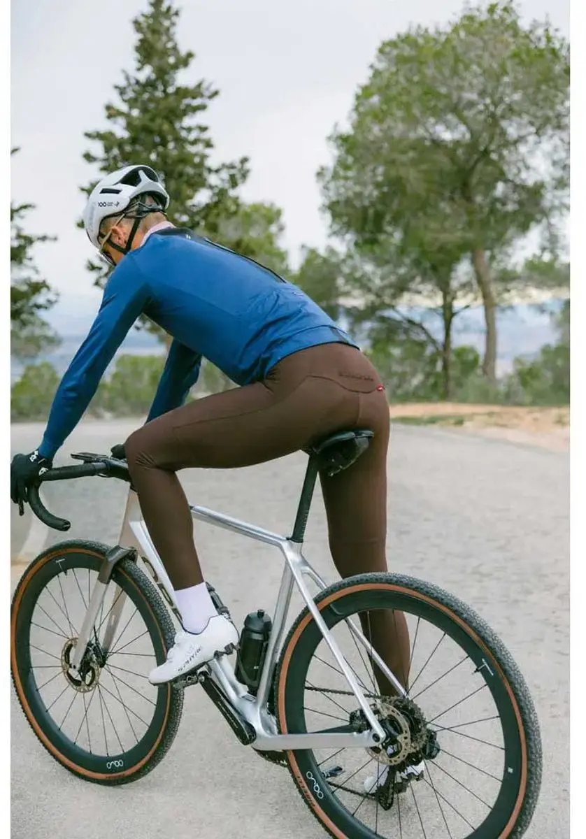 Etxeondo Orhi Thermo Fietsbroek - Bruin - L - afbeelding 5 van 6