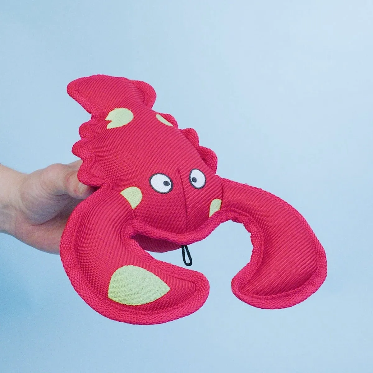 KONG Belly Flops Kreeft Speelgoed - 21x28x9cm - Blauw