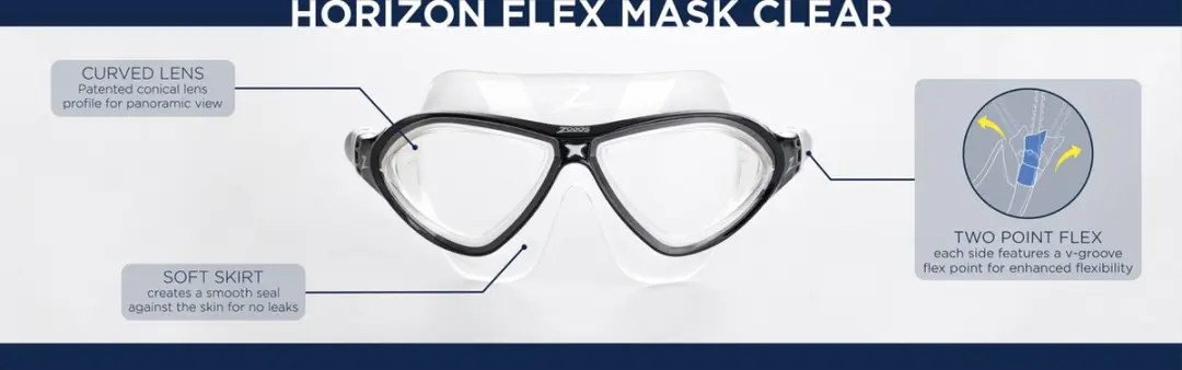 Zoggs Horizon Flex Zwemmasker - afbeelding 6 van 6