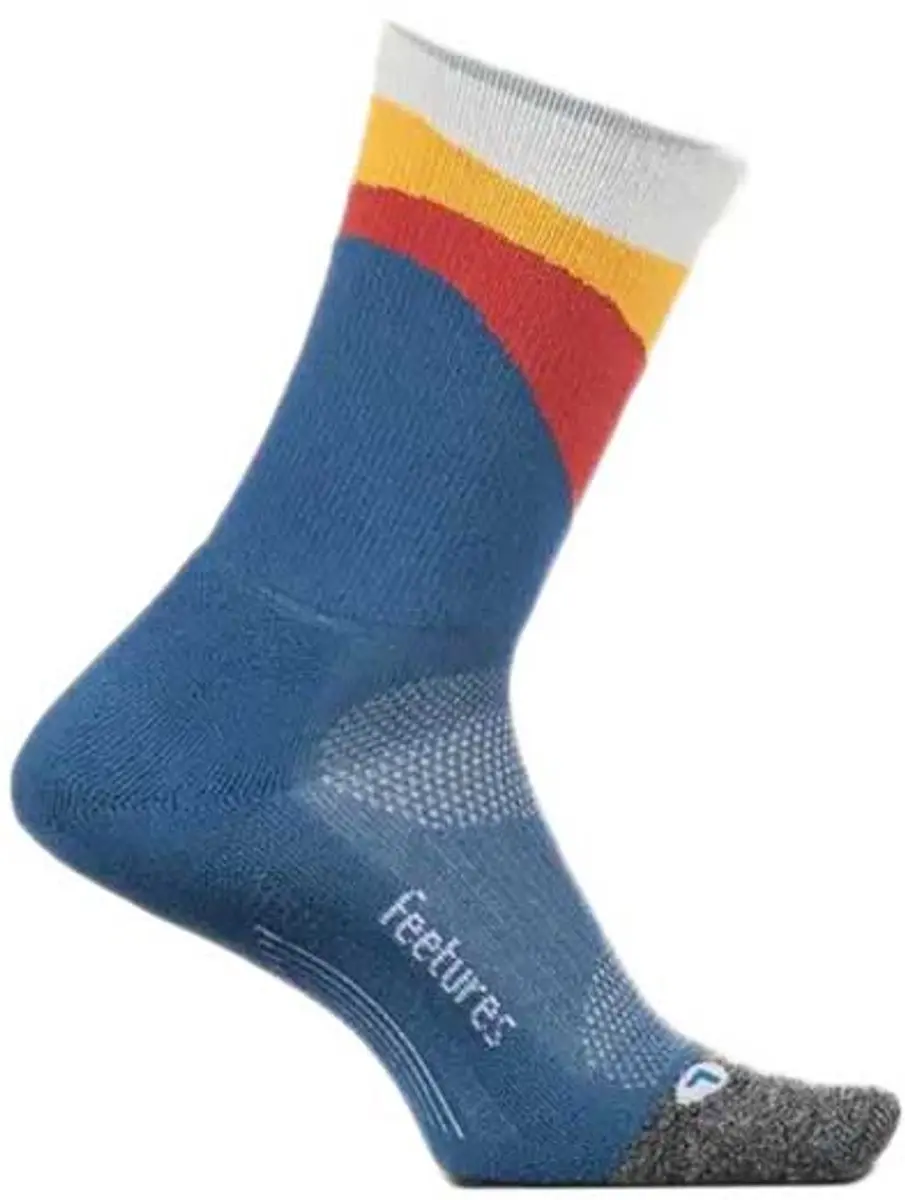 Feetures Elite Ultra Light Mini Crewsokken Blauw EU 38-42