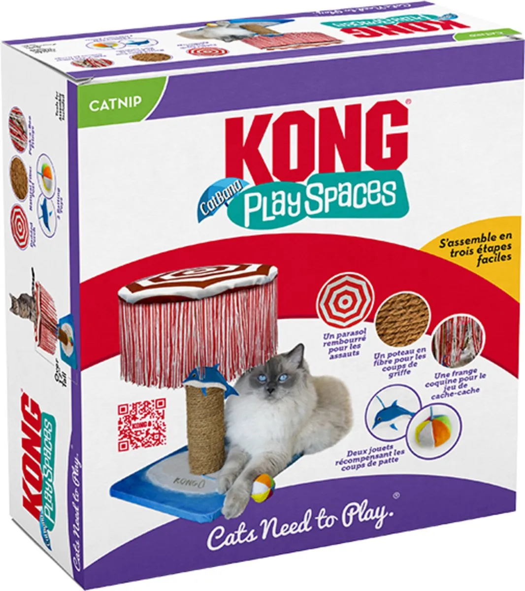 KONG Play Spaces Catbana 30,5x30,5x43cm