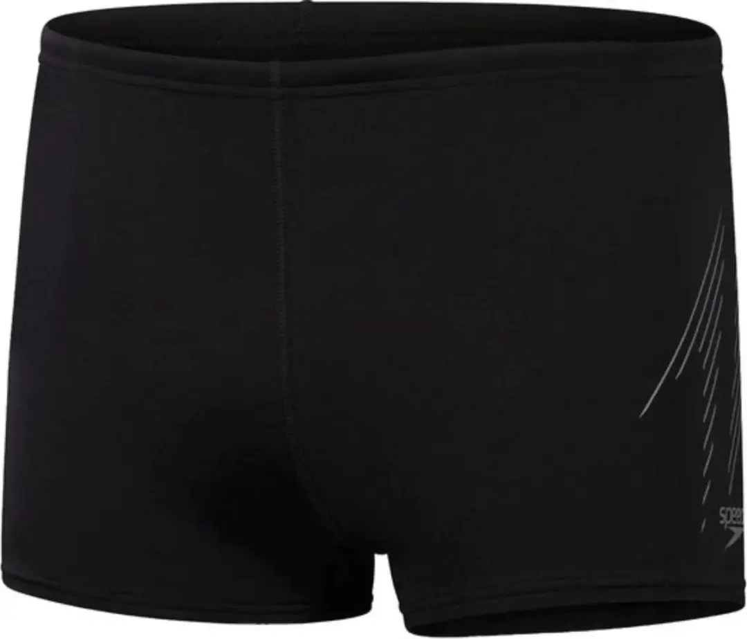 Speedo Hyper Boom Placement Aquashort Zwart/Grijs Heren Sportzwembroek