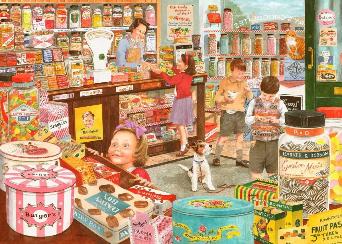 House Of Puzzles Thrupenny Bits Puzzel 500 XL